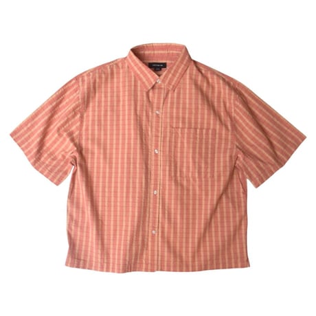 Cotton On S/S Plaid Shirts - Orange