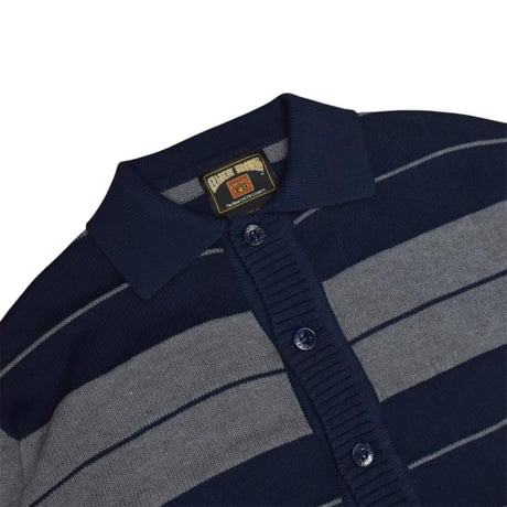 FB County L/S Charlie Brown Shirt - Navy / Heather