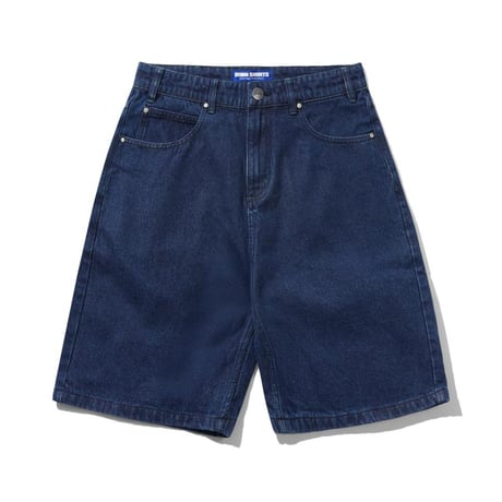 Butter Goods Drummer Baggy Denim Shorts - Dark Indigo