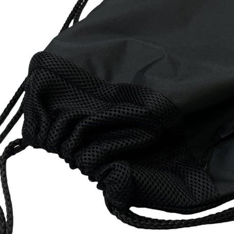 Port Authority Cinch Pack with Mesh Trim - Black