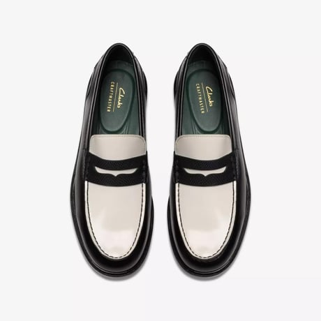 Clarks Craft James Lo Loafer - Black Combination