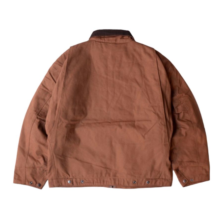 Stone  ブラウンジャケット Corner Stone Duck Cloth Work Jacket - Brown | R