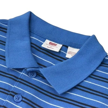 Levis Boxy Polo - Stripe Delft