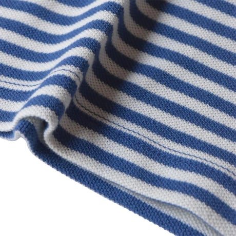 Levis Boxy Polo Sone Stripe - Sunshine Blue