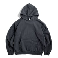 Los Angeles Apparel HF09GD 14oz Garment dyed Heavy Fleece Hoodie - Off Black