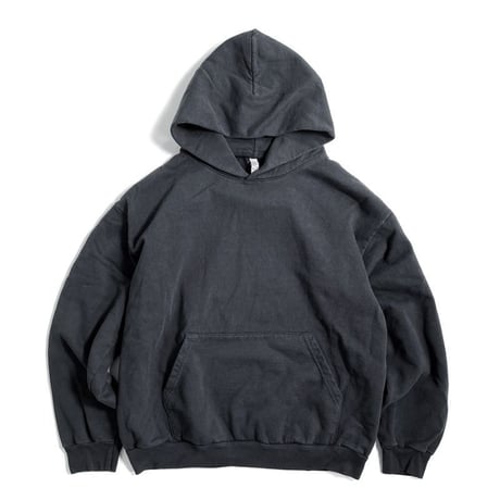 Los Angeles Apparel HF09GD 14oz Garment dyed Heavy Fleece Hoodie - Off Black