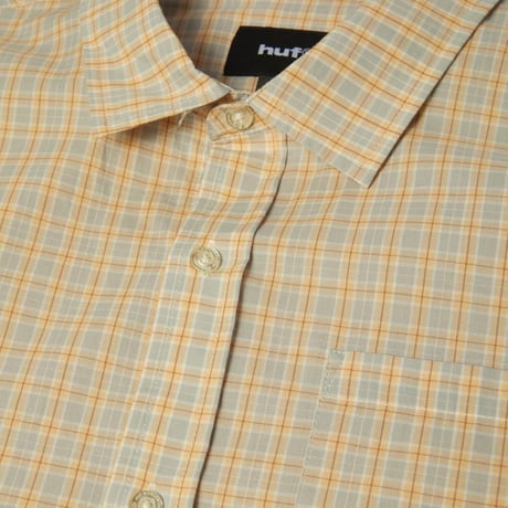 HUF H Star Plaid Shirts - Putty