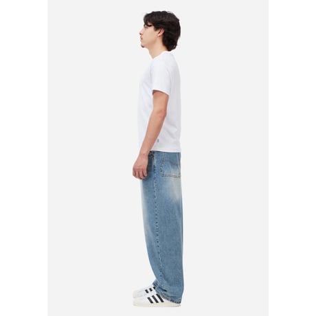 Dime Baggy Denim Pants- Sandblasted Indigo