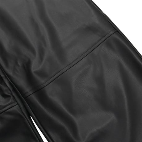 Calvin Klein PU Leather Pants - Black