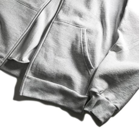 Los Angeles Apparel HF10 14oz Heavy Fleece Zip Up Hoodie - Ash