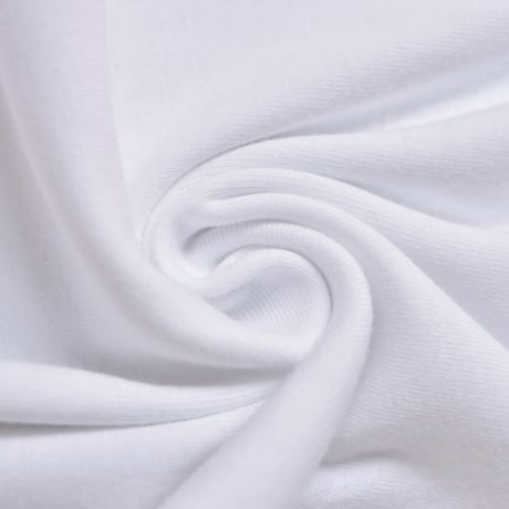 Los Angeles Apparel S/S Baby Rib Fitted Tee - White