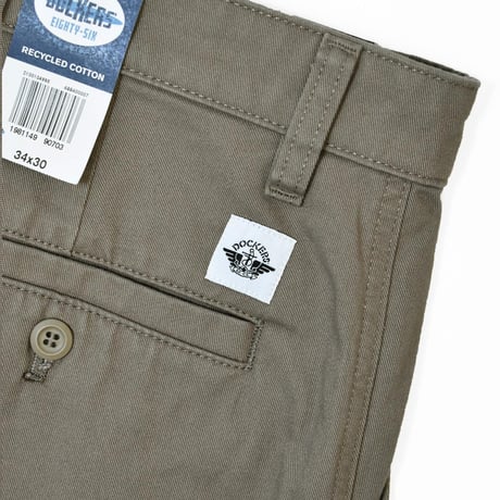 Dockers Loose Fit Eighty-Six Original Pleated Chino Pants - Fossil