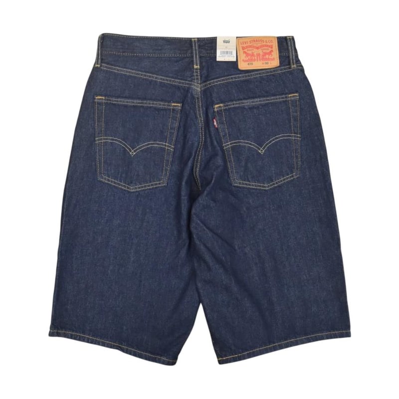 Levi's 470 Baggy Shorts - Rinse Ruler | RULEZ