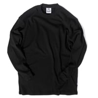 Pro Club L/S Heavyweight Thermal Crewneck  - Black