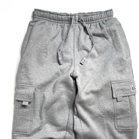 Pro Club Heavyweight Fleece Cargo Pants - Heather Grey