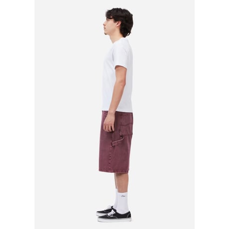 Dime Classic Denim Shorts - Wine Washed