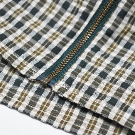 Hagerstown Full-Zip S/S Checker Shirt - Spruce