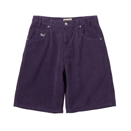 HUF Cromer Corduroy Shorts - Dark Berry
