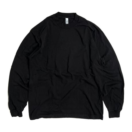 Los Angeles Apparel 1807GD 6.5oz Garment Dye Long Sleeve Tee - Black