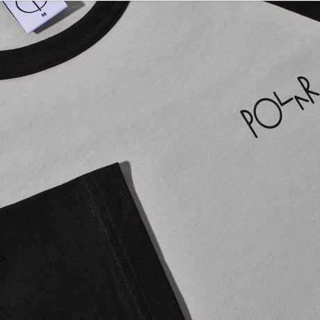 Polar 3/4 Sleeve Tee - Black/Silver