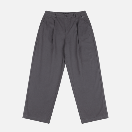 Dine Baggy Chino Pants - Charcoal