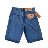 Kno-betta Baggy Denim Shorts - Dark Blue