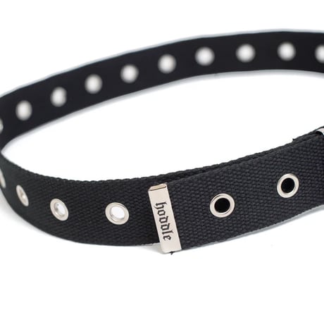 Hoddle HDL Eyelet Belt - Black
