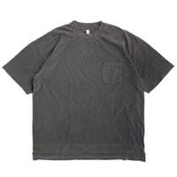 Los Angeles Apparel 6.5oz Garment Dye Pocket T-Shirts - Vintage Black