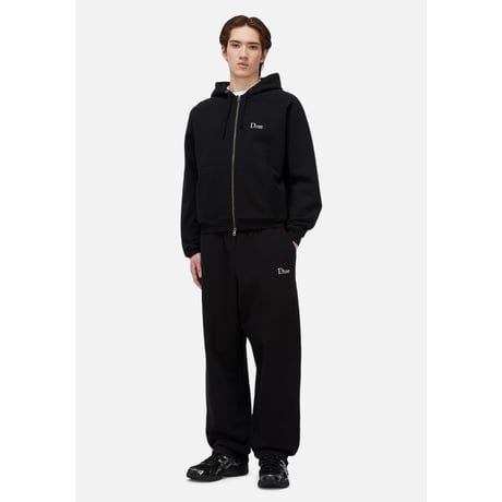 Dime Classic Small Logo Sweatpants - Black