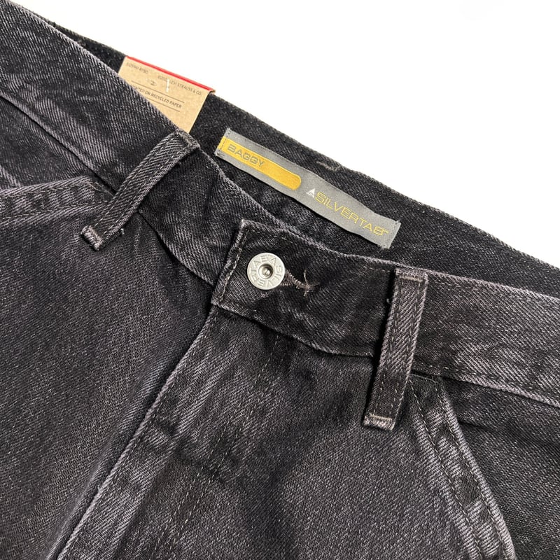 Levi's Silvertab Baggy Carpenter Jeans - Black Levi's Silvertab Baggy Carpenter Jeans - Black