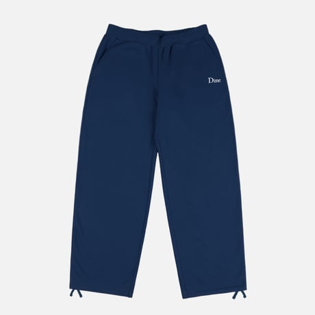 Dime Classic Small Logo Sweatpants - Midnight Navy