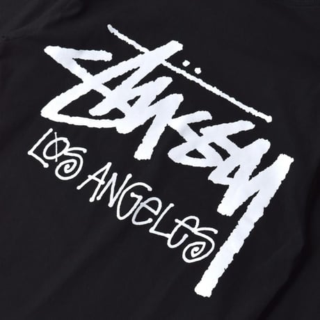 Stussy Chapter L/S Tee "Los Angeles" - Black