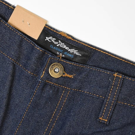 Kno-betta #999 Baggy Denim Painter Shorts - Raw Indigo