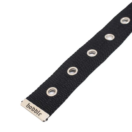 Hoddle HDL Eyelet Belt - Black