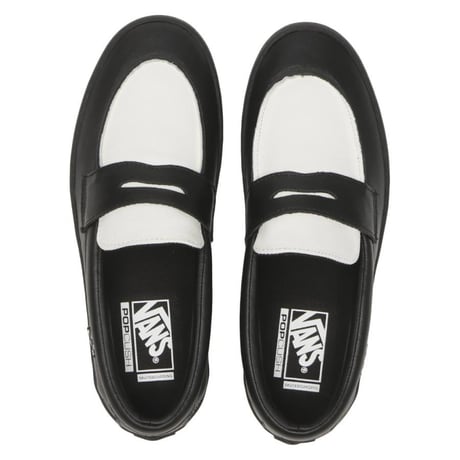 Vans Skate Loafer Lether - Black x White