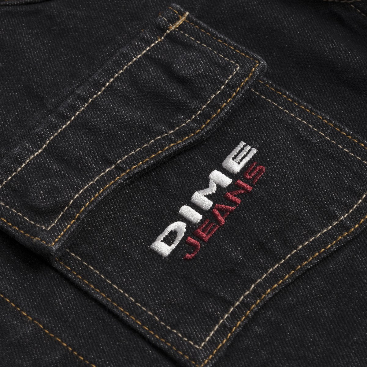 Dime Denim Western Jacket - Black Washed | RULEZ