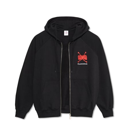 Polar Skate Co Welcome To New Age Default Zip Hoodie - Black