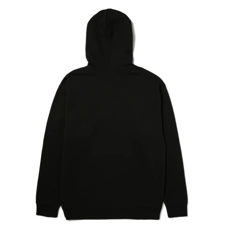 HUF All Caps Full Zip Hoodie - Black