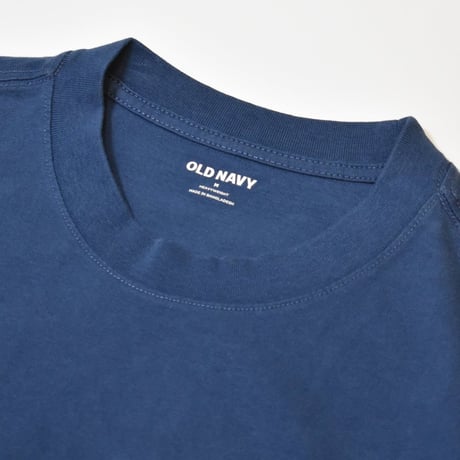 Old Navy Heavyweight Chest-Stripe T-Shirts - Pacific Blue
