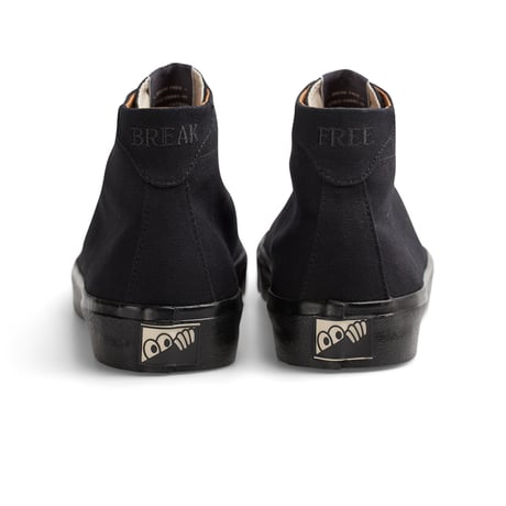 Last Resort AB VM001-Hi Canvas - Black/Black