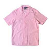 Polo Ralph Lauren Seersucker Linen S/S Shirts - Carmel Pink