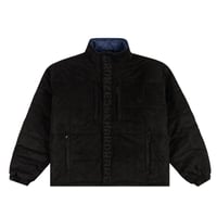 BRONZE 56K FAUX SUEDE PUFFER JACKET - BLACK