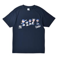 Snoopy NY Yankees S/S Tee - Navy