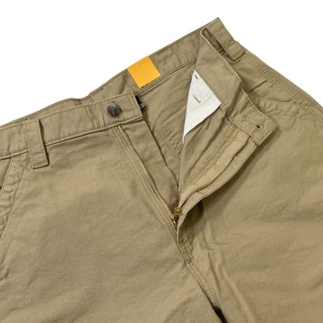 US Carhartt B147 Loose Fit Canvas Utility Work Shorts - Dark Khaki