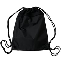 Port Authority Cinch Pack with Mesh Trim - Black