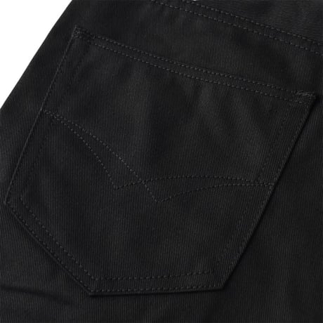 Kno-betta Baggy Denim Shorts - Jet Black