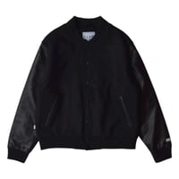 PROCLUB Heavy Weight Varsity Jacket - Black
