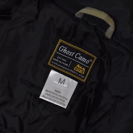 World Famous Sports Cotton Insulated Hood Jacket - Plairie Ghost [MCJ101-100]
