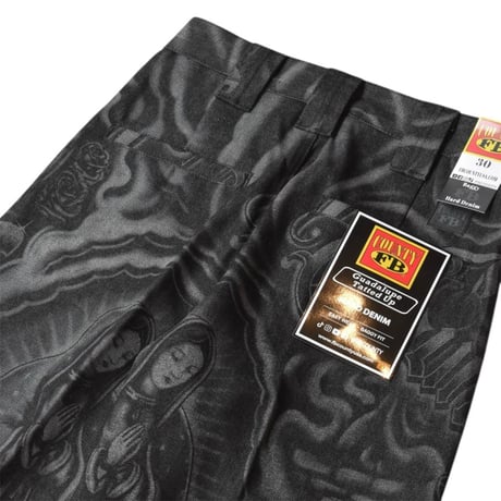 FB County Inked Up Hard Denim - Indigo Black