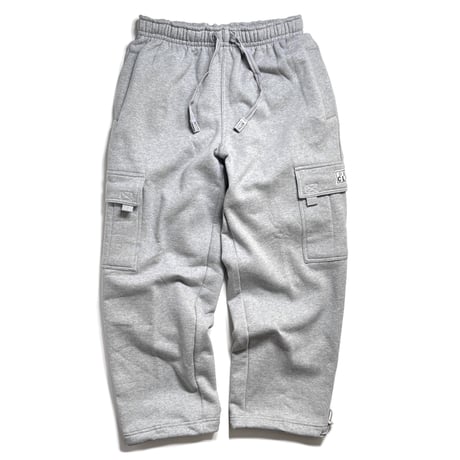 Pro Club Heavyweight Fleece Cargo Pants - Heather Grey